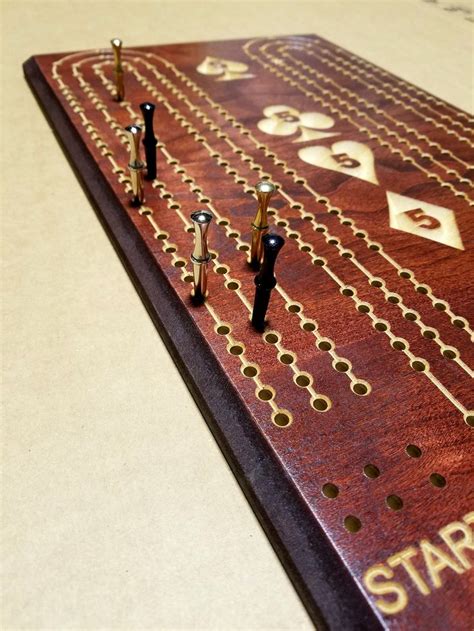 large peg cribbage board|More.